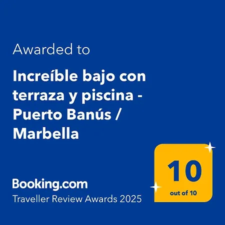 Increible Bajo Con Jardin Y Piscina - Puerto Banus